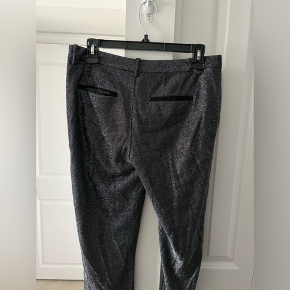Guess | Low-Rise Metallic Pants | Size 6 - Picture 5 of 11